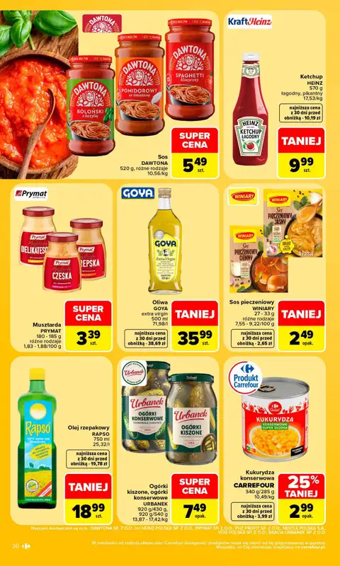 Carrefour - gazetka promocyjna Gazetka Carrefour od poniedziałku od poniedziałku 02.11 do soboty 07.11 - strona 32