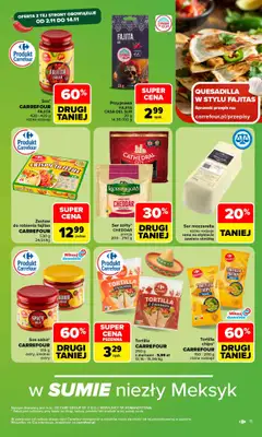 Carrefour - gazetka promocyjna Gazetka Carrefour od poniedziałku od poniedziałku 02.11 do soboty 07.11 - strona 13