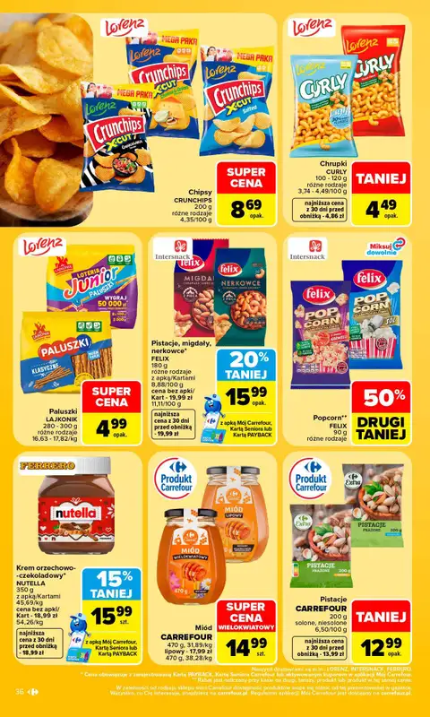 Carrefour - gazetka promocyjna Gazetka Carrefour od poniedziałku od poniedziałku 02.11 do soboty 07.11 - strona 38