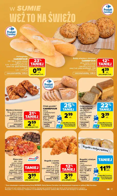 Carrefour - gazetka promocyjna Gazetka Carrefour od poniedziałku od poniedziałku 02.11 do soboty 07.11 - strona 23