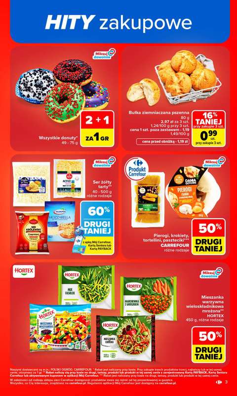 Carrefour - gazetka promocyjna Gazetka Carrefour od poniedziałku od poniedziałku 02.11 do soboty 07.11 - strona 5