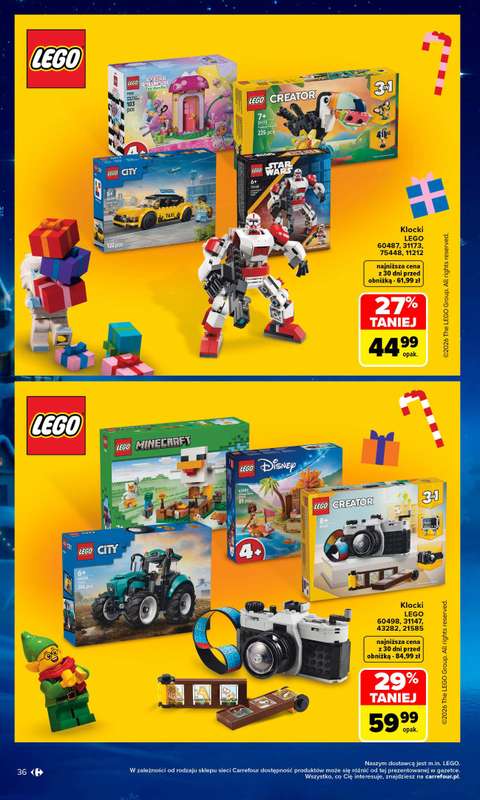 Carrefour - gazetka promocyjna Gazetka Zabawki od poniedziałku 02.11 do środy 23.12 - strona 36