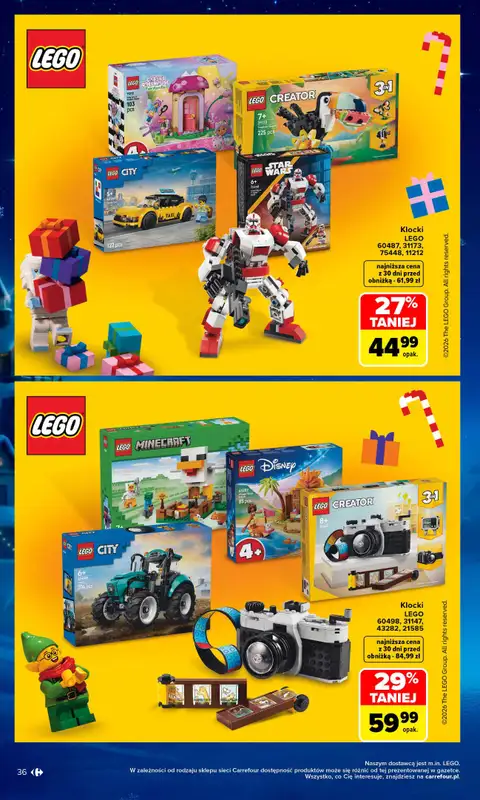 Carrefour - gazetka promocyjna Gazetka Zabawki od poniedziałku 02.11 do środy 23.12 - strona 36