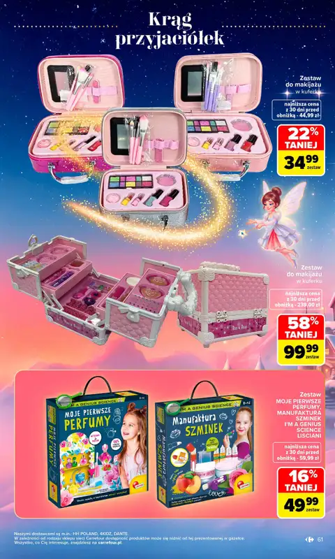 Carrefour - gazetka promocyjna Gazetka Zabawki od poniedziałku 02.11 do środy 23.12 - strona 61