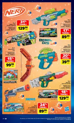 Carrefour - gazetka promocyjna Gazetka Zabawki od poniedziałku 02.11 do środy 23.12 - strona 34