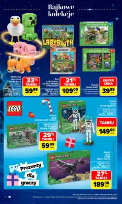 Carrefour - gazetka promocyjna Gazetka Zabawki od poniedziałku 02.11 do środy 23.12 - strona 4