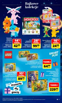 Carrefour - gazetka promocyjna Gazetka Zabawki od poniedziałku 02.11 do środy 23.12 - strona 5