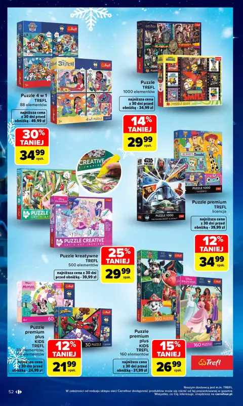 Carrefour - gazetka promocyjna Gazetka Zabawki od poniedziałku 02.11 do środy 23.12 - strona 52