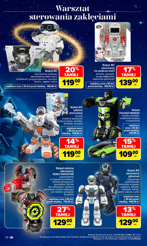 Carrefour - gazetka promocyjna Gazetka Zabawki od poniedziałku 02.11 do środy 23.12 - strona 28