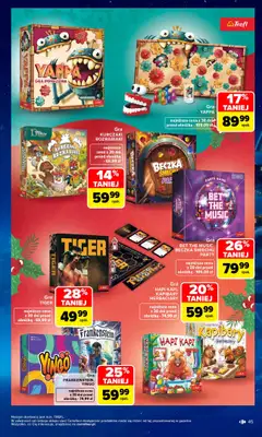 Carrefour - gazetka promocyjna Gazetka Zabawki od poniedziałku 02.11 do środy 23.12 - strona 45