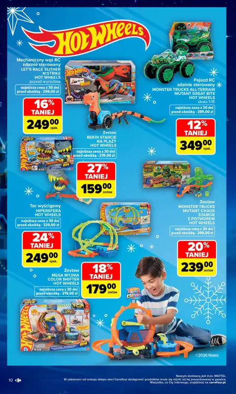 Carrefour - gazetka promocyjna Gazetka Zabawki od poniedziałku 02.11 do środy 23.12 - strona 10