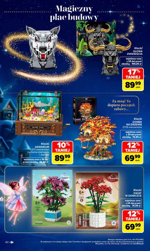 Carrefour - gazetka promocyjna Gazetka Zabawki od poniedziałku 02.11 do środy 23.12 - strona 40