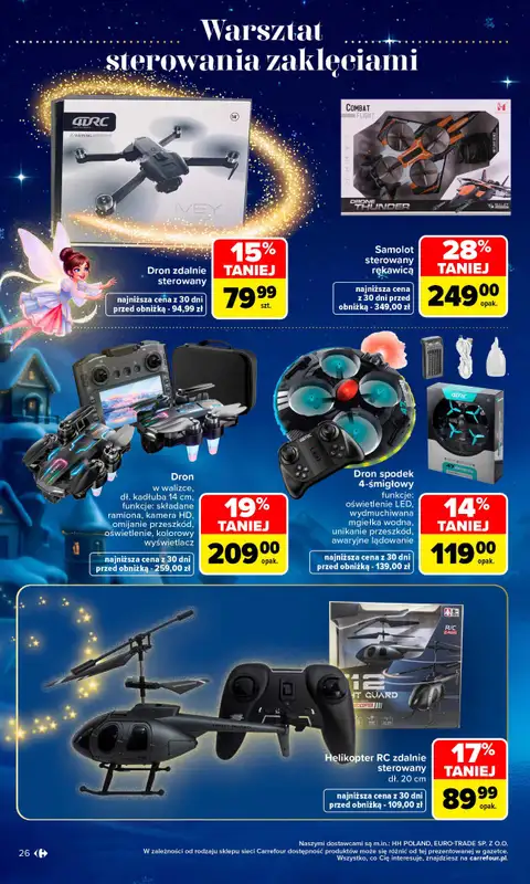Carrefour - gazetka promocyjna Gazetka Zabawki od poniedziałku 02.11 do środy 23.12 - strona 26