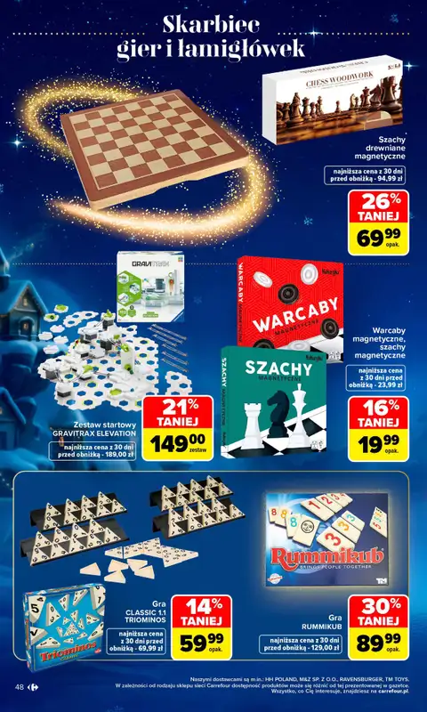 Carrefour - gazetka promocyjna Gazetka Zabawki od poniedziałku 02.11 do środy 23.12 - strona 48
