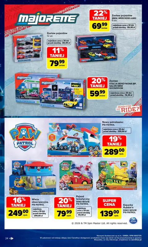 Carrefour - gazetka promocyjna Gazetka Zabawki od poniedziałku 02.11 do środy 23.12 - strona 24