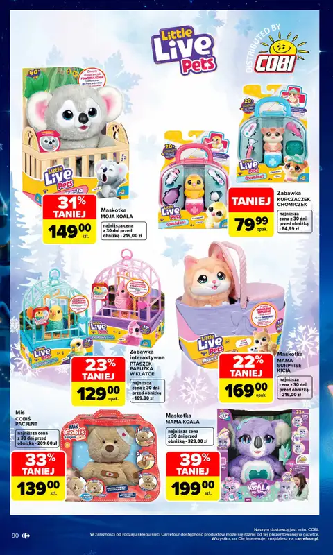 Carrefour - gazetka promocyjna Gazetka Zabawki od poniedziałku 02.11 do środy 23.12 - strona 90