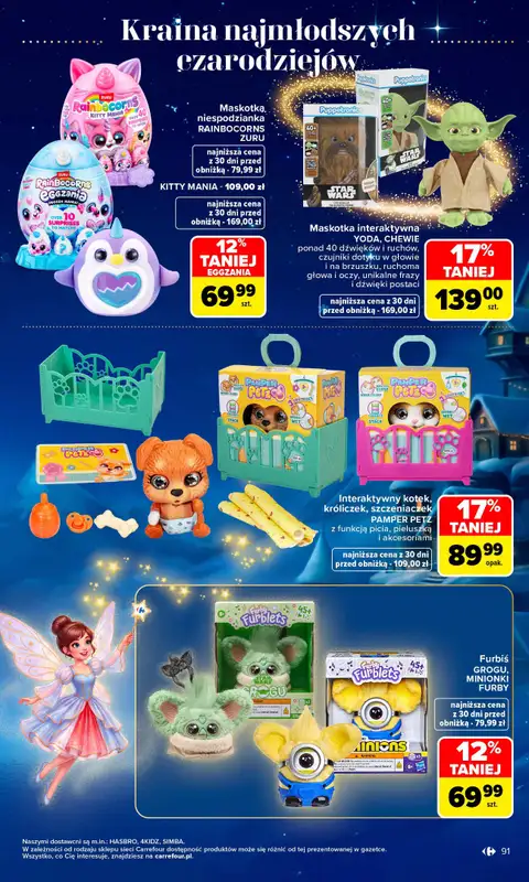 Carrefour - gazetka promocyjna Gazetka Zabawki od poniedziałku 02.11 do środy 23.12 - strona 91