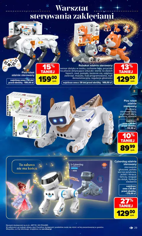 Carrefour - gazetka promocyjna Gazetka Zabawki od poniedziałku 02.11 do środy 23.12 - strona 29
