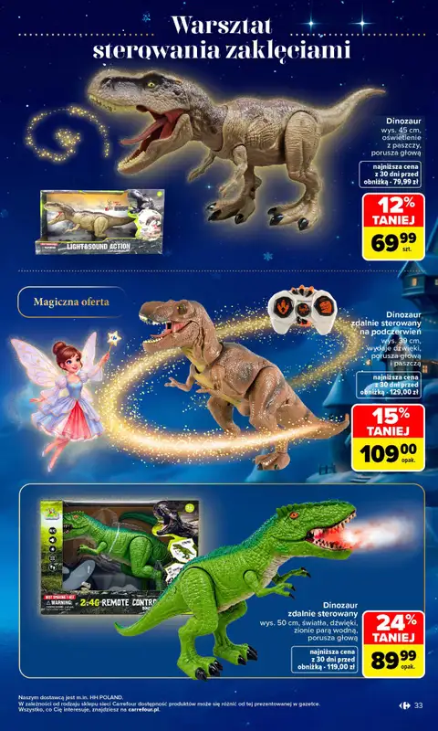 Carrefour - gazetka promocyjna Gazetka Zabawki od poniedziałku 02.11 do środy 23.12 - strona 33