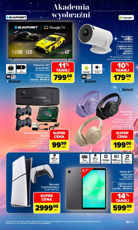 Carrefour - gazetka promocyjna Gazetka Zabawki od poniedziałku 02.11 do środy 23.12 - strona 103
