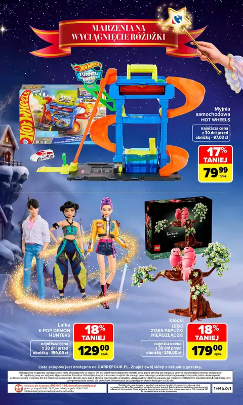 Carrefour - gazetka promocyjna Gazetka Zabawki od poniedziałku 02.11 do środy 23.12 - strona 104