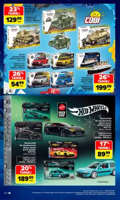 Carrefour - gazetka promocyjna Gazetka Zabawki od poniedziałku 02.11 do środy 23.12 - strona 42