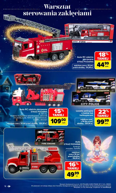 Carrefour - gazetka promocyjna Gazetka Zabawki od poniedziałku 02.11 do środy 23.12 - strona 18