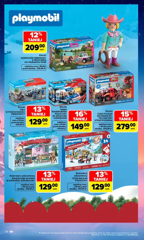 Carrefour - gazetka promocyjna Gazetka Zabawki od poniedziałku 02.11 do środy 23.12 - strona 84