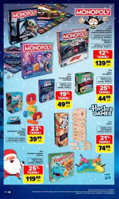 Carrefour - gazetka promocyjna Gazetka Zabawki od poniedziałku 02.11 do środy 23.12 - strona 46