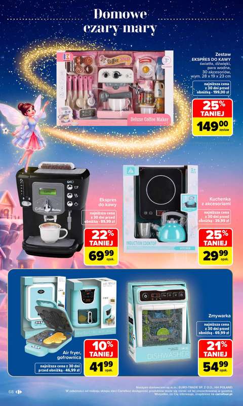 Carrefour - gazetka promocyjna Gazetka Zabawki od poniedziałku 02.11 do środy 23.12 - strona 68