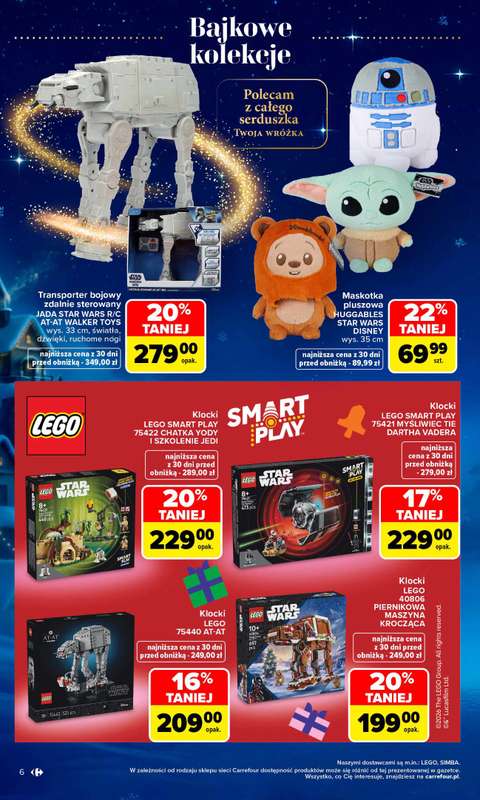 Carrefour - gazetka promocyjna Gazetka Zabawki od poniedziałku 02.11 do środy 23.12 - strona 6