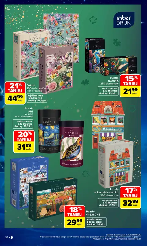 Carrefour - gazetka promocyjna Gazetka Zabawki od poniedziałku 02.11 do środy 23.12 - strona 54
