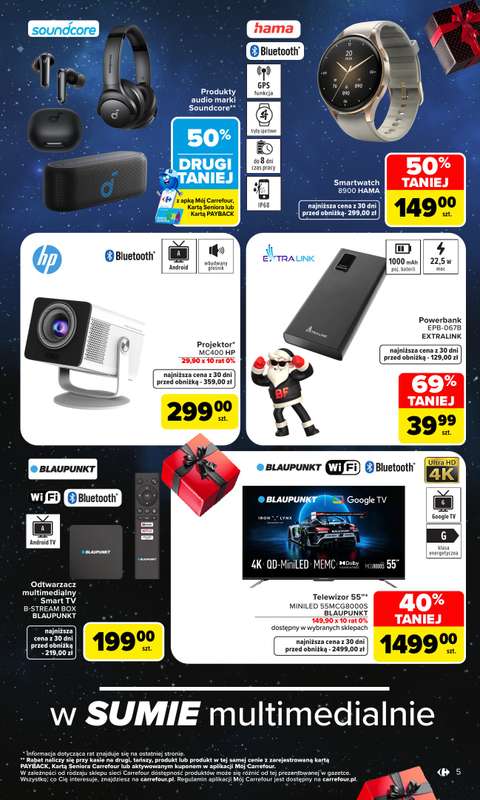 Carrefour - gazetka promocyjna Gazetka Black Friday od poniedziałku 02.11 do soboty 14.11 - strona 5