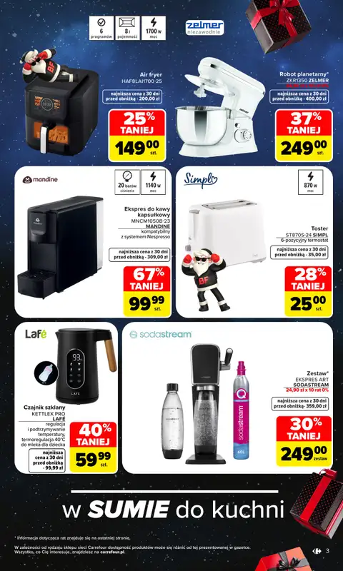 Carrefour - gazetka promocyjna Gazetka Black Friday od poniedziałku 02.11 do soboty 14.11 - strona 3