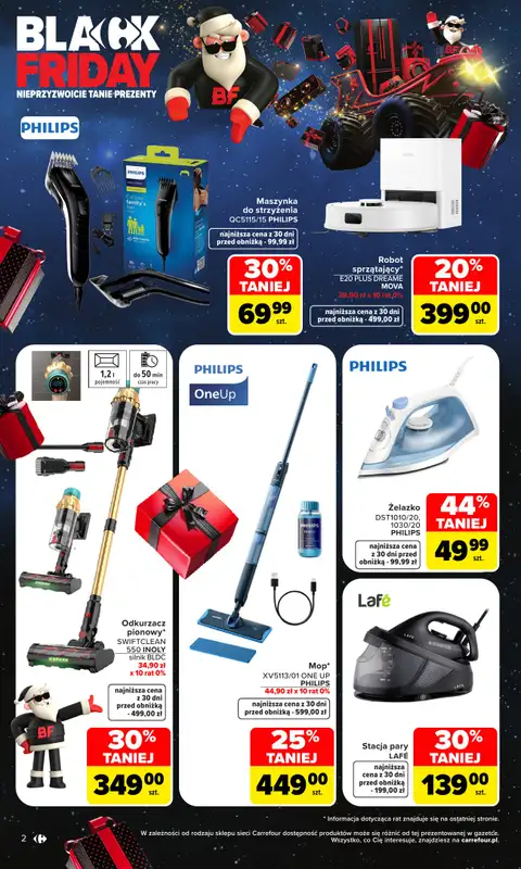 Carrefour - gazetka promocyjna Gazetka Black Friday od poniedziałku 02.11 do soboty 14.11 - strona 2