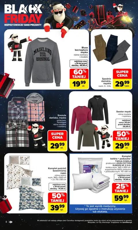Carrefour - gazetka promocyjna Gazetka Black Friday od poniedziałku 02.11 do soboty 14.11 - strona 8