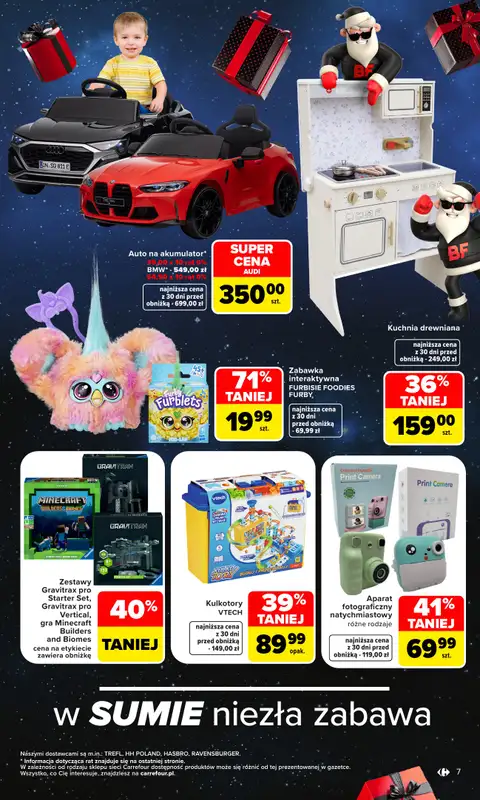 Carrefour - gazetka promocyjna Gazetka Black Friday od poniedziałku 02.11 do soboty 14.11 - strona 7