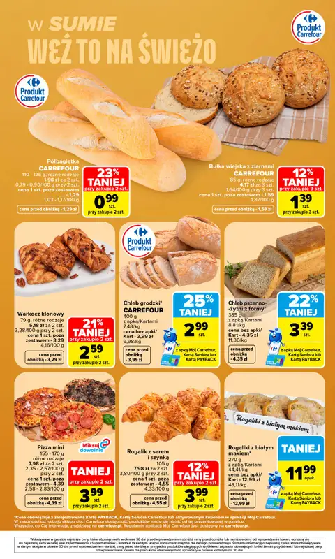 Carrefour - gazetka promocyjna Gazetka Weź to na świeżo od poniedziałku 02.11 do soboty 07.11 - strona 7