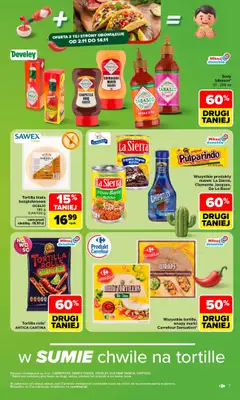 Carrefour - gazetka promocyjna Gazetka Kuchnia Meksykańska od poniedziałku 02.11 do soboty 14.11 - strona 7