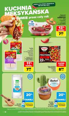 Carrefour - gazetka promocyjna Gazetka Kuchnia Meksykańska od poniedziałku 02.11 do soboty 14.11 - strona 2