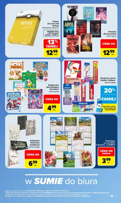 Carrefour - gazetka promocyjna Gazetka Same okazje od poniedziałku 02.11 do soboty 14.11 - strona 7