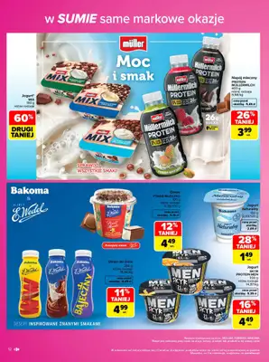 Carrefour - gazetka promocyjna Gazetka Same markowe okazje od poniedziałku 02.11 do soboty 14.11 - strona 12