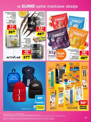 Carrefour - gazetka promocyjna Gazetka Same markowe okazje od poniedziałku 02.11 do soboty 14.11 - strona 57