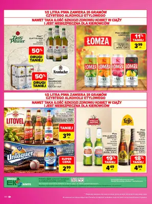 Carrefour - gazetka promocyjna Gazetka Same markowe okazje od poniedziałku 02.11 do soboty 14.11 - strona 44