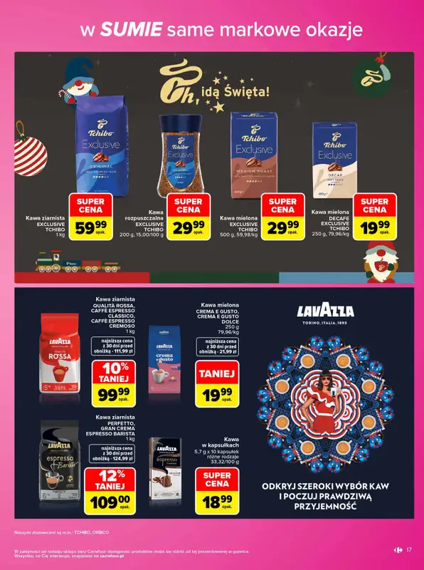 Carrefour - gazetka promocyjna Gazetka Same markowe okazje od poniedziałku 02.11 do soboty 14.11 - strona 17