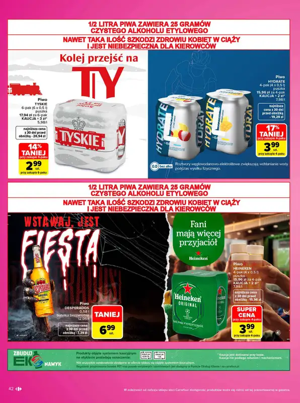 Carrefour - gazetka promocyjna Gazetka Same markowe okazje od poniedziałku 02.11 do soboty 14.11 - strona 42