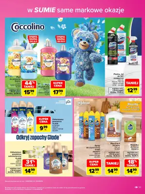 Carrefour - gazetka promocyjna Gazetka Same markowe okazje od poniedziałku 02.11 do soboty 14.11 - strona 53