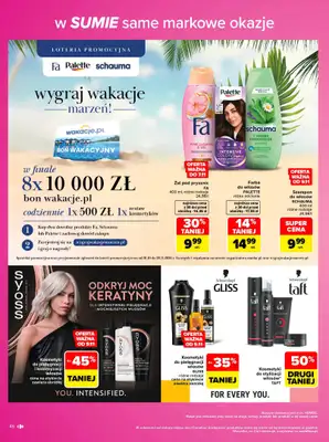 Carrefour - gazetka promocyjna Gazetka Same markowe okazje od poniedziałku 02.11 do soboty 14.11 - strona 46