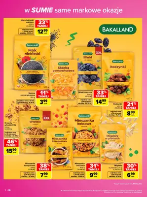 Carrefour - gazetka promocyjna Gazetka Same markowe okazje od poniedziałku 02.11 do soboty 14.11 - strona 2