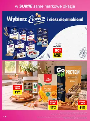 Carrefour - gazetka promocyjna Gazetka Same markowe okazje od poniedziałku 02.11 do soboty 14.11 - strona 34